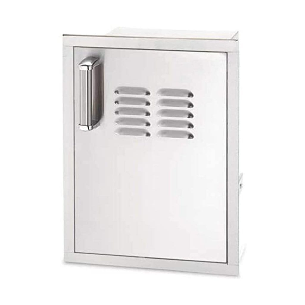OutdoorKitchenPro Kitchen Right Fire Magic Premium Flush Single Access Door w/ Tank Tray and Louvers - 53820SC-T
