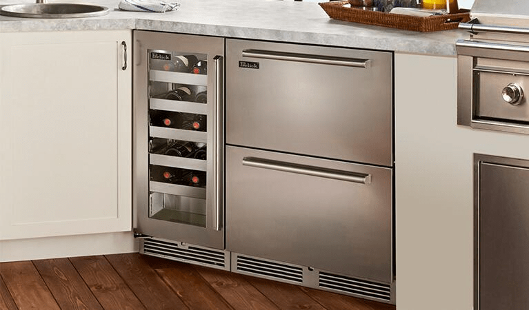 Perlick Refrigeration + Cooling Perlick 15” Signature Series Outdoor Wine Reserves / HP15WO-4