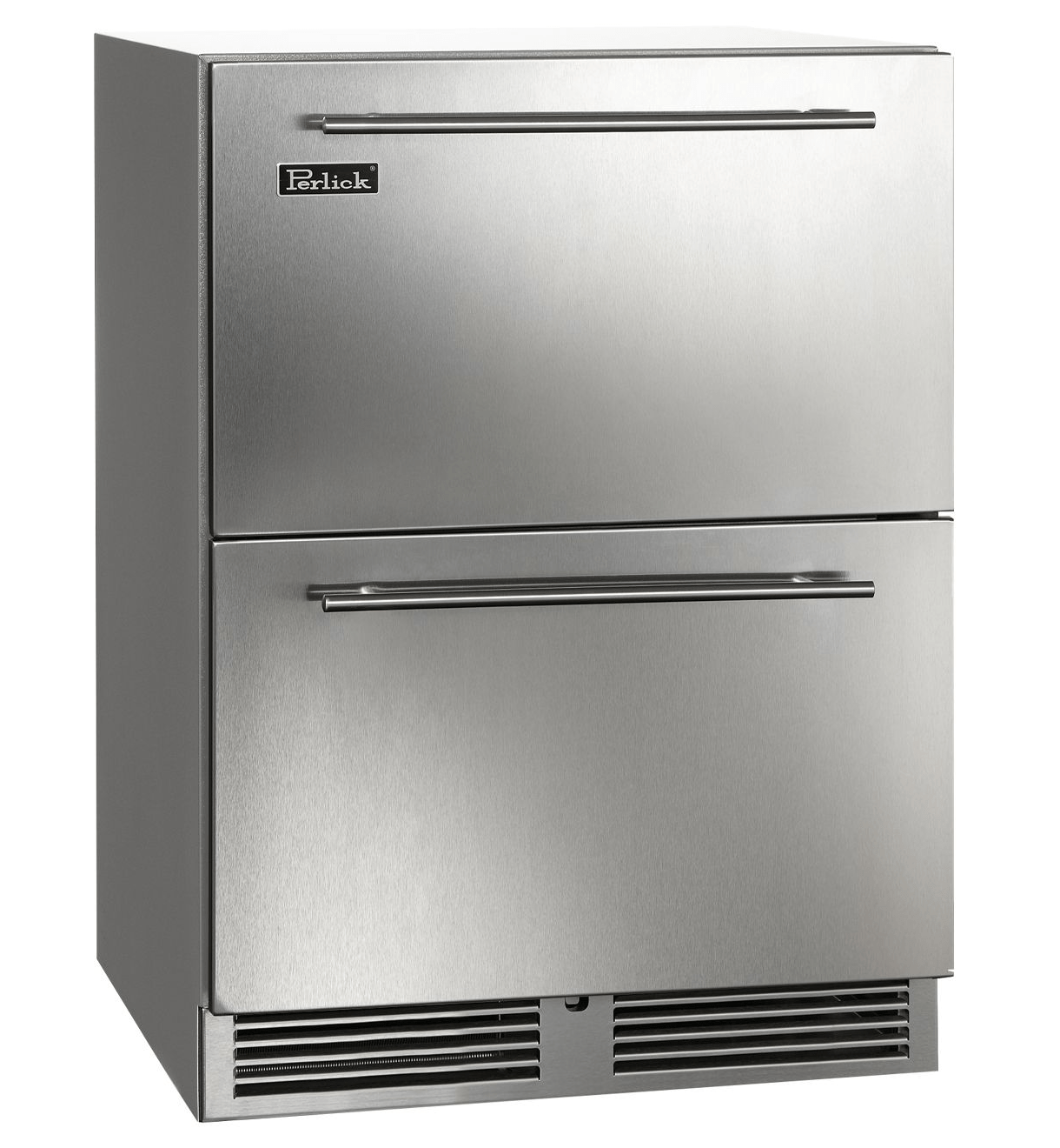 Perlick Refrigeration + Cooling Stainless Steel Drawers Perlick 24" C-Series Built-In Refrigerated Drawers / HC24RO-4 Drawers
