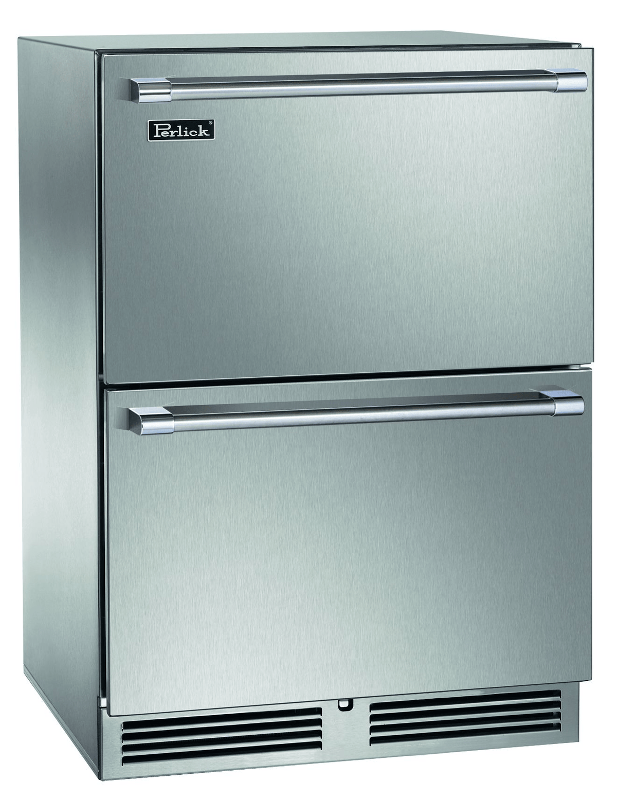 Perlick Refrigeration + Cooling Stainless Steel Drawers Perlick 24&quot; Signature Series Freezer Drawers / HP24FO-4 Drawers