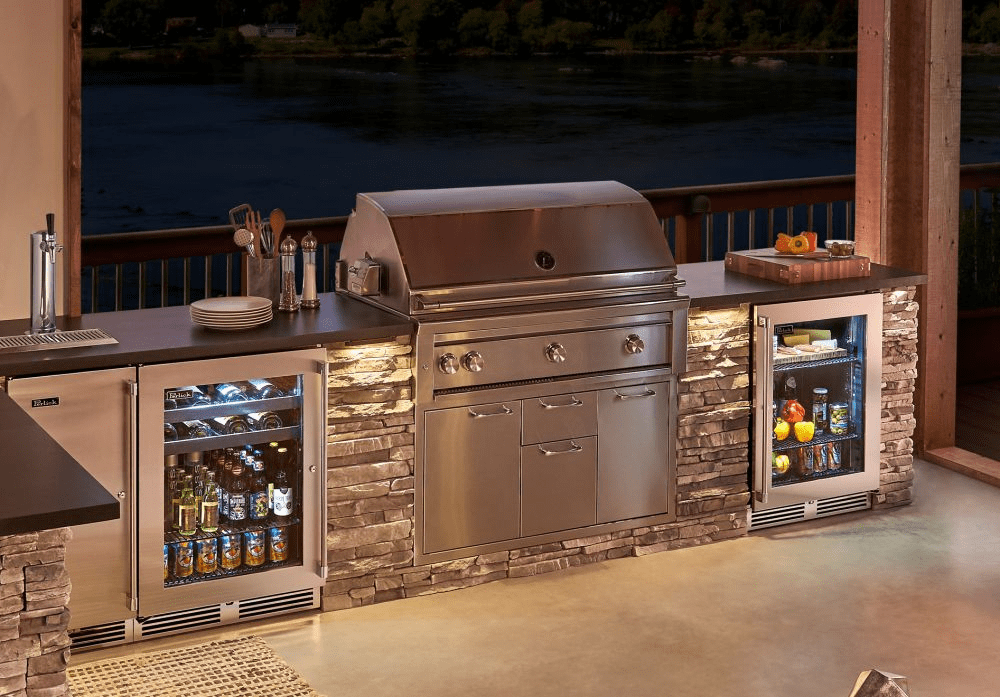 Outdoor bbq fridge online