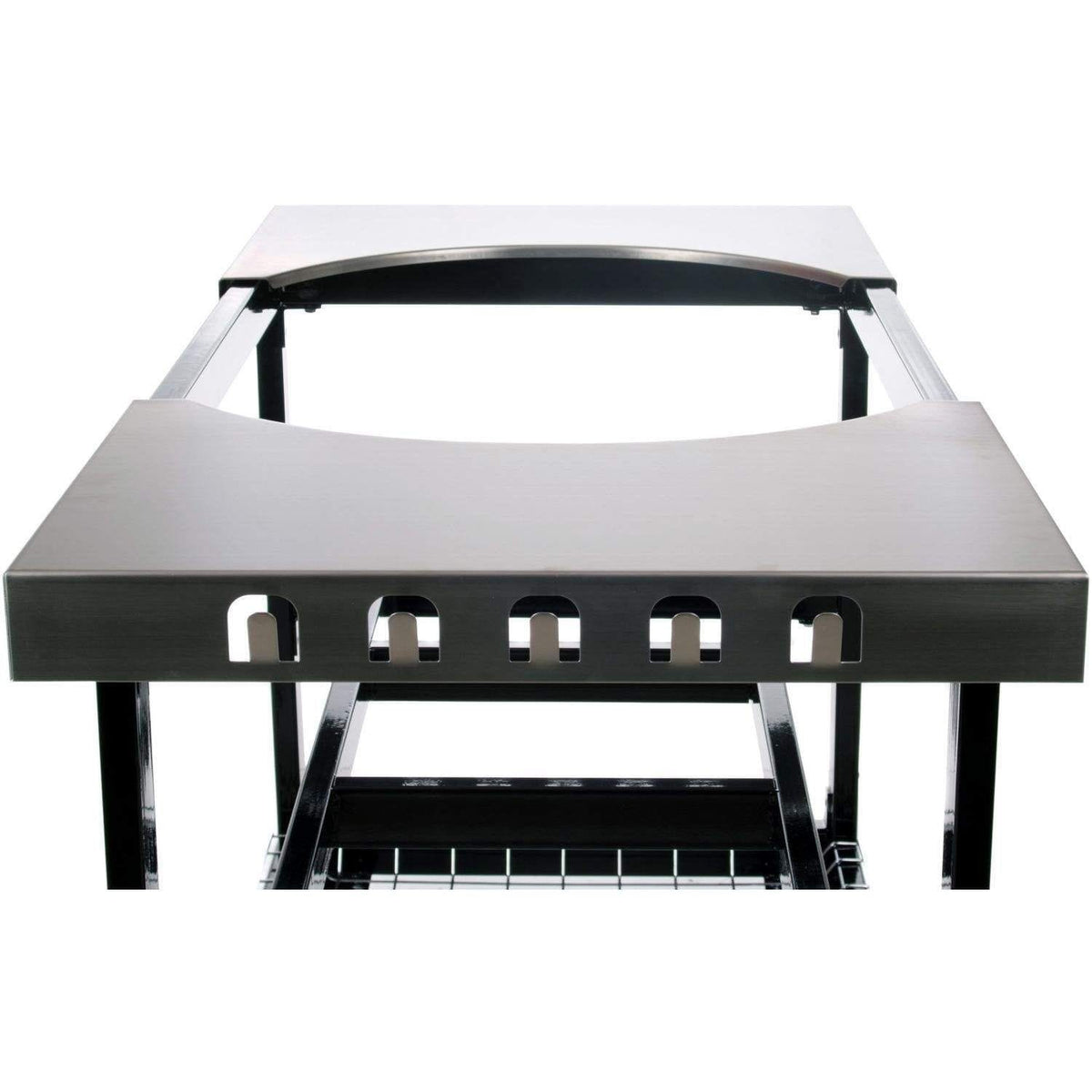 Primo Accessories Primo Cart Base with Basket and SS Side Shelves for Oval LG 300, Oval XL 400, or Oval JR 200 / PG00370 or PG00320