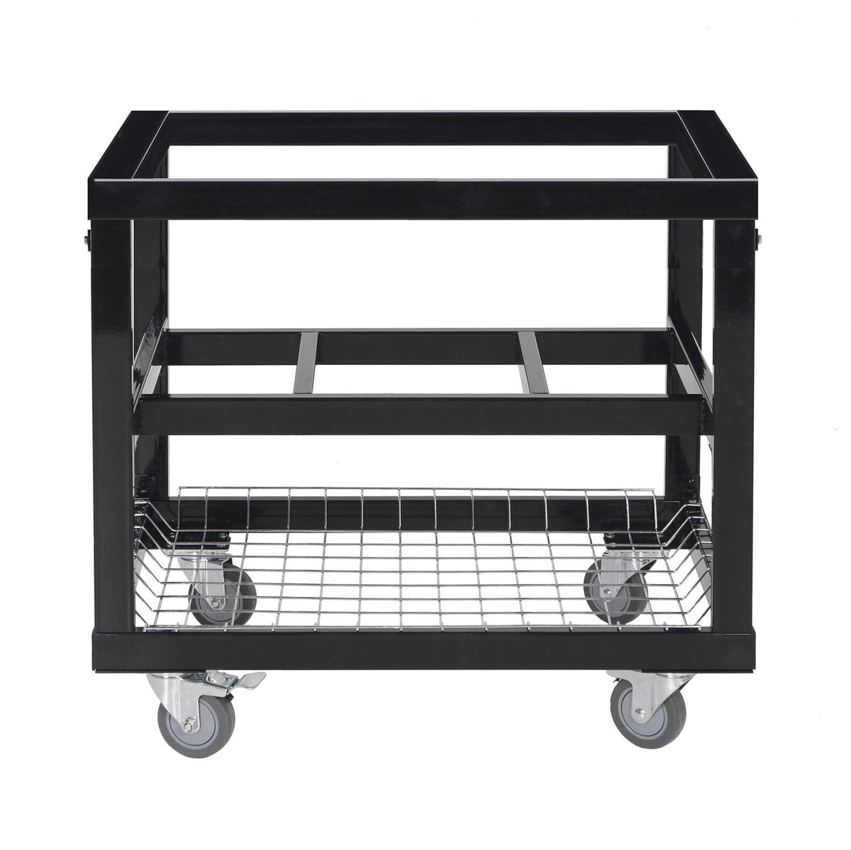 Primo Accessories Oval LG 300 / Oval XL 400 Primo Grill Cart Base with Basket for Oval LG 300, XL 400, &amp; Oval JR 200 / PG00368 or PG00318