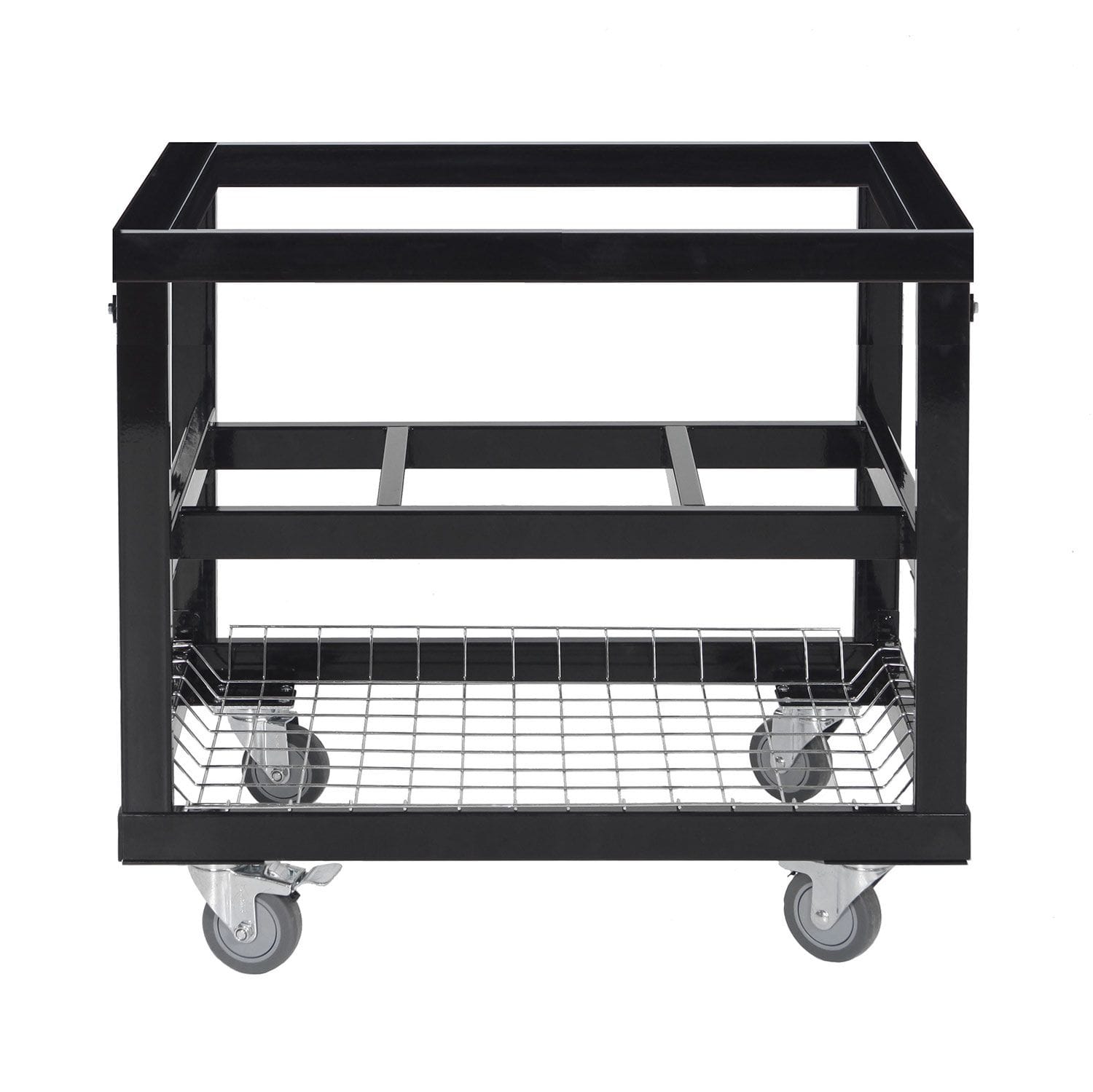 Primo Accessories Oval LG 300 / Oval XL 400 Primo Grill Cart Base with Basket for Oval LG 300, XL 400, & Oval JR 200 / PG00368 or PG00318