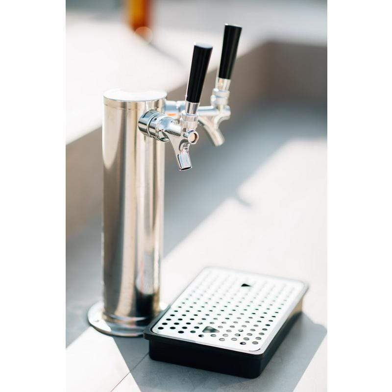 Summerset Kegerator Summerset 24&quot; 6.6c Deluxe Outdoor Rated Kegerator Double Tower SSRFR-24DK2