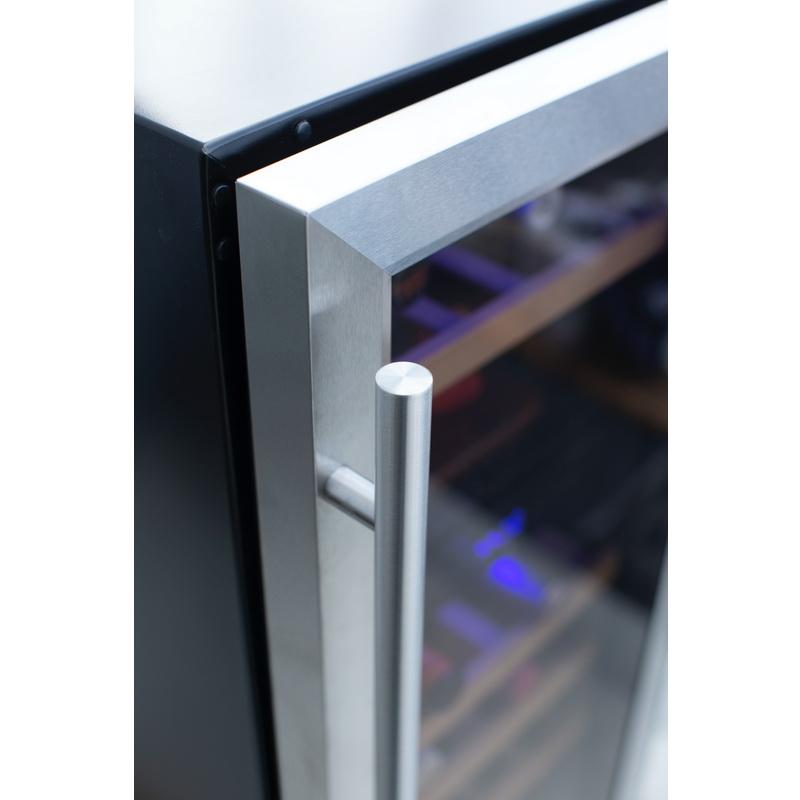 Summerset Refrigeration + Cooling Summerset 15" 3.2C Outdoor Rated Dual Zone Wine Cooler SSRFR-15WD