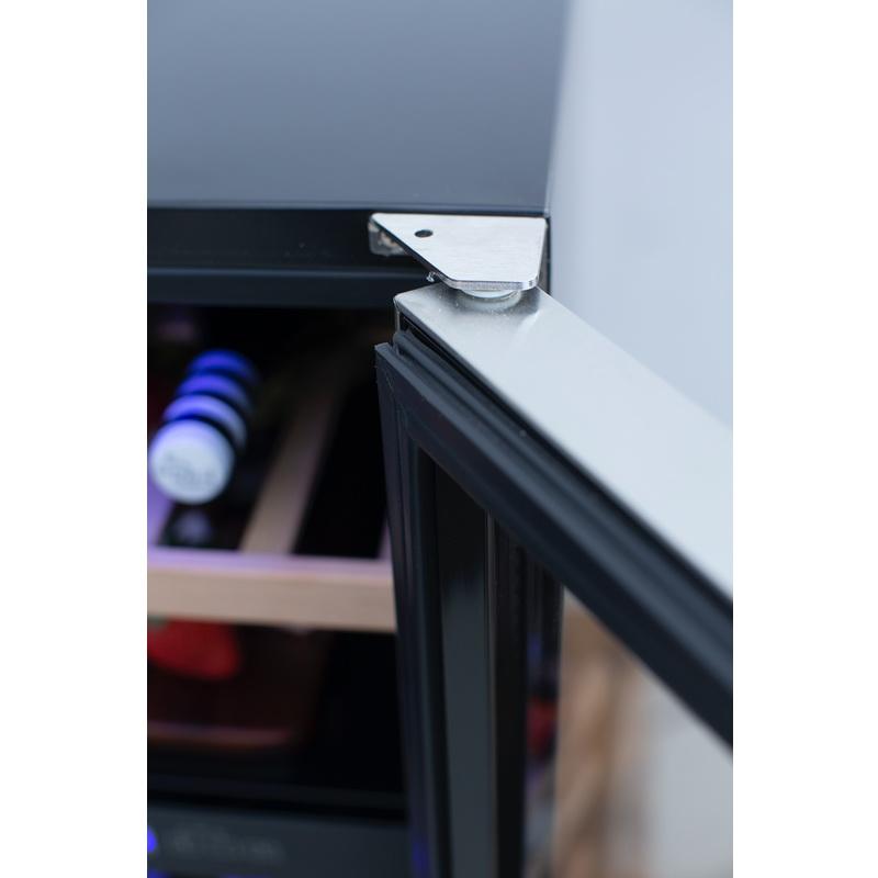 Summerset Refrigeration + Cooling Summerset 15" 3.2C Outdoor Rated Dual Zone Wine Cooler SSRFR-15WD