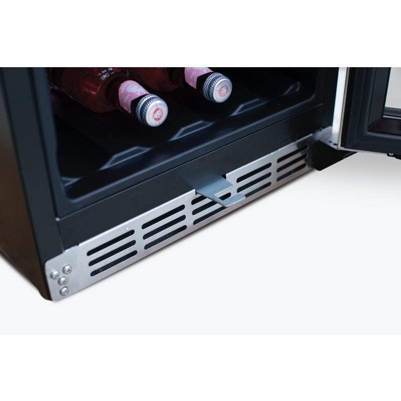 Summerset Refrigeration + Cooling Summerset 15" 3.2C Outdoor Rated Dual Zone Wine Cooler SSRFR-15WD