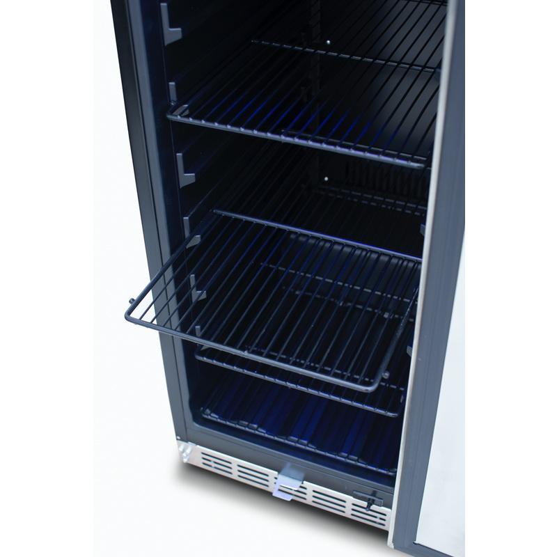 Summerset Refrigeration + Cooling Summerset 15" 3.2C Outdoor Rated Refrigerator SSRFR-15S
