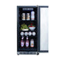Summerset Refrigeration + Cooling Summerset 15" 3.2C Outdoor Rated Refrigerator SSRFR-15S