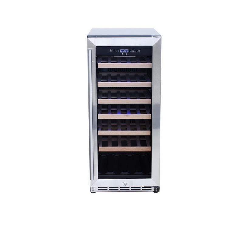 Summerset Refrigeration + Cooling Summerset 15" 3.2C Outdoor Rated Single Zone Wine Cooler SSRFR-15W