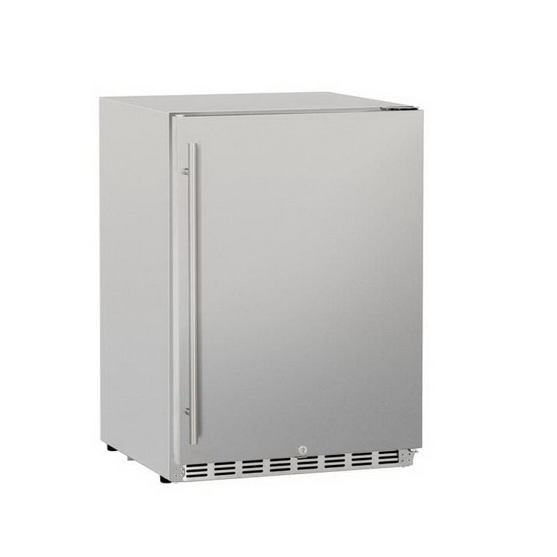 Summerset Refrigeration + Cooling Summerset 24&quot; 5.3c Deluxe Outdoor Rated Refrigerator SSRFR-24D