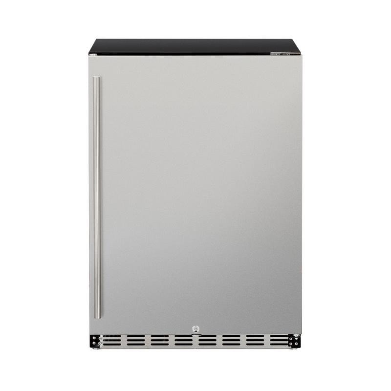 Summerset Refrigeration + Cooling Summerset 24&quot; 5.3c Outdoor Rated Refrigerator SSRFR-24S