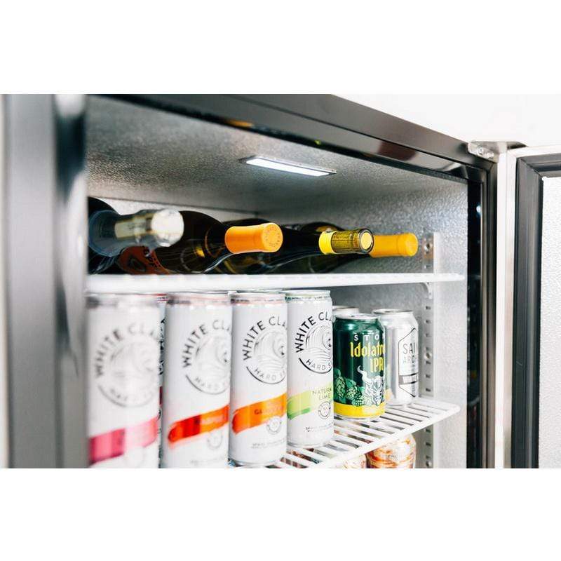 Summerset Refrigeration + Cooling Summerset 24&quot; 5.3c Outdoor Rated Refrigerator SSRFR-24S