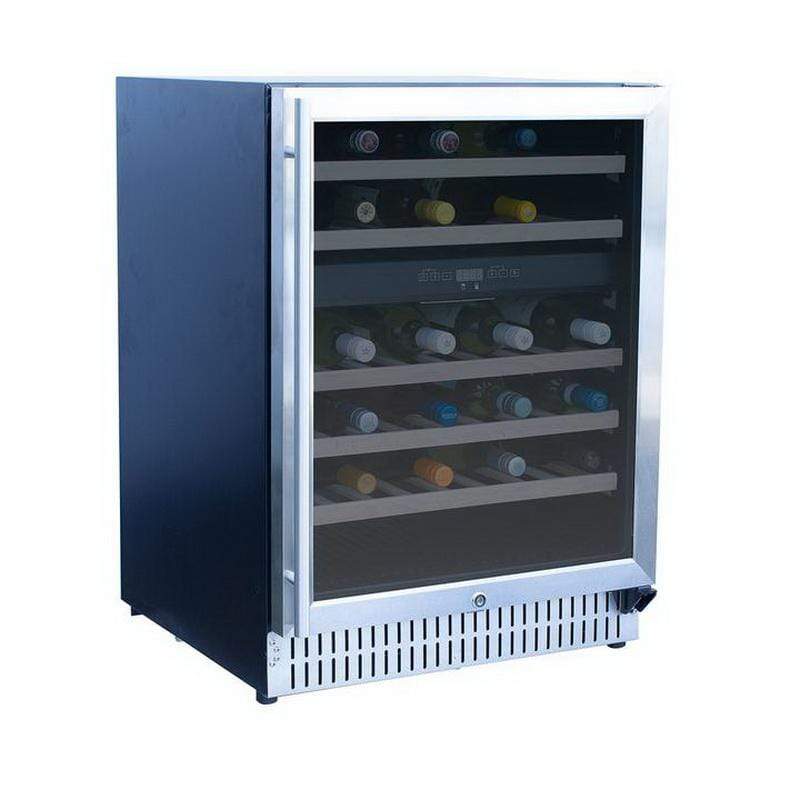Summerset Refrigeration + Cooling Summerset 24&quot; Outdoor Rated Dual Zone Wine Cooler SSRFR-24WD