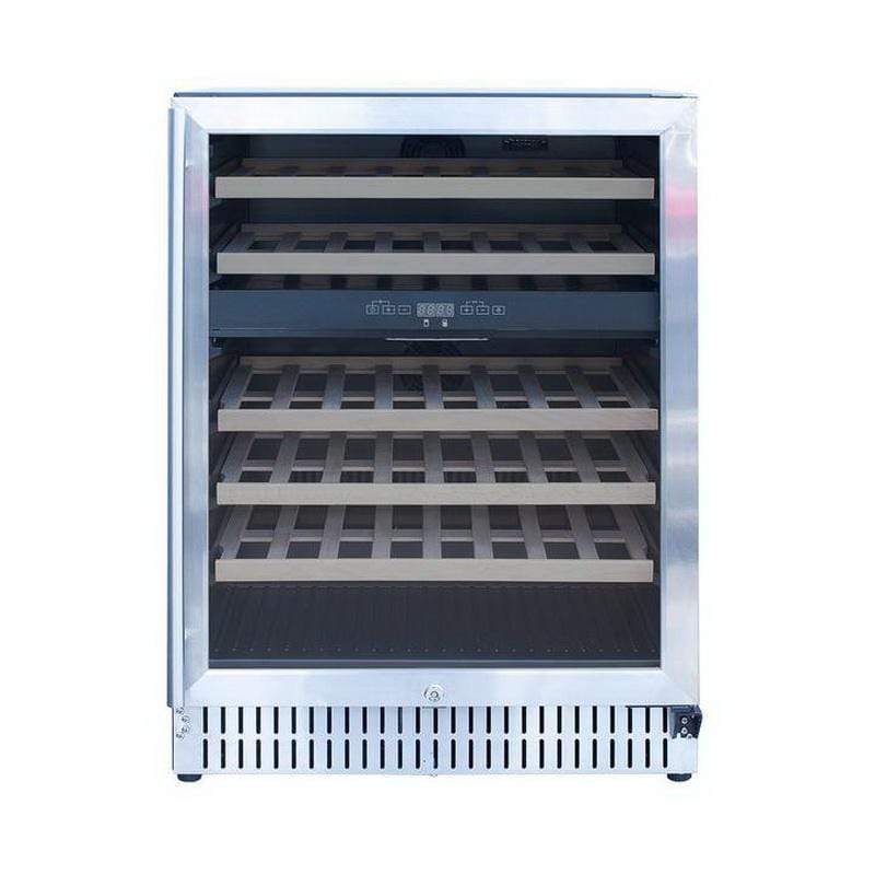 Summerset Refrigeration + Cooling Summerset 24" Outdoor Rated Dual Zone Wine Cooler SSRFR-24WD