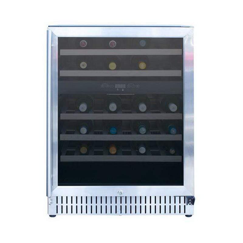 Summerset Refrigeration + Cooling Summerset 24" Outdoor Rated Dual Zone Wine Cooler SSRFR-24WD