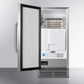 Summit Refrigeration + Cooling Summit 15" Wide 50 Lb. ADA Compliant Commercially Listed Outdoor Clear Icemaker with Automatic Defrost, Internal Pump, and Complete Stainless Steel Exterior / BIM47OSADA