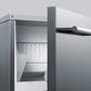 Summit Refrigeration + Cooling Summit 15" Wide 62 Lb. Built-In Undercounter Commercially Listed Indoor/Outdoor Clear Icemaker with Internal Pump and Complete Stainless Steel Exterior Finish / BIM68OSPUMP