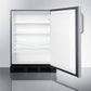 Summit Refrigeration + Cooling Summit 24" Wide ADA Compliant Commercial Outdoor Refrigerator in Complete Stainless Steel, Designed for Built-In or Freestanding Use / SPR7BOSSTADA