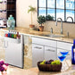 Summit Refrigeration + Cooling Summit 24" Wide Commercial Outdoor All-Refrigerator for Built-In or Freestanding Use, with Removable Speed Rail, Automatic Defrost, Lock, and Complete Stainless Steel Exterior / SPR7BOSSTSR