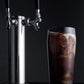 Summit Refrigeration + Cooling Summit 24" Wide Indoor/Outdoor Dual Tap Cold Brew Coffee Dispenser for Built-In or Freestanding Commercial or Residential Use, with Stainless Steel Exterior and Caster Set / SBC682CFTWIN