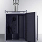 Summit Refrigeration + Cooling Summit 24" Wide Indoor/ Outdoor Triple Tap Beer Dispenser for Built-In or Freestanding Use in Complete Stainless Steel / SBC683OSTRIPLE