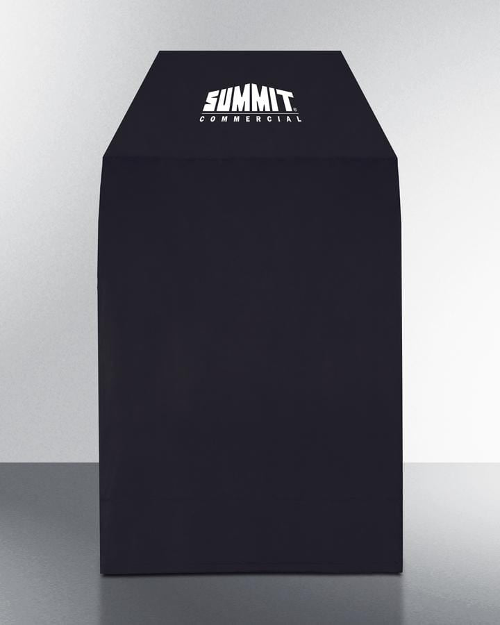 Summit Refrigeration + Cooling Summit 24" Wide Outdoor All-Refrigerator for Built-In or Freestanding Use with a Shallow 17.25" Depth, Slide-Out Storage Compartment, Stainless Steel Exterior, Outdoor Cover, and Front Lock / SPR196OS24
