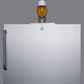 Summit Refrigeration + Cooling Summit Built-In Undercounter ADA Height Commercially Listed Dual Tap Beer Dispenser in Stainless Steel for Outdoor Use / SBC54OSBIADA