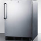 Summit Refrigeration + Cooling Summit Built-In Undercounter ADA Height Commercially Listed Kegerator in Stainless Steel for Outdoor Use, Tap Kit Not Included / SBC54OSBIADANK