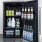 Summit Refrigeration + Cooling Summit Commercially Approved, ENERGY STAR Certified Outdoor All-Refrigerator for Built-In or Freestanding Use with a Shallow 17.25" Depth, Stainless Steel Door and Cabinet, and Front Lock / SPR196OSCSS