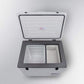 Summit Refrigeration + Cooling Summit Portable 12/24V Cooler for Residential Use with an Insulated Cover, Interior Wire Basket, and Side Handles / SPRF56