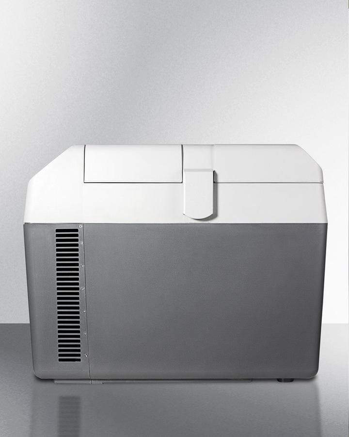 Summit Refrigeration + Cooling Summit Portable 12V/24V Cooler Capable of Operation as Refrigerator (2-8°C) or Freezer (-15°C) / SPRF26