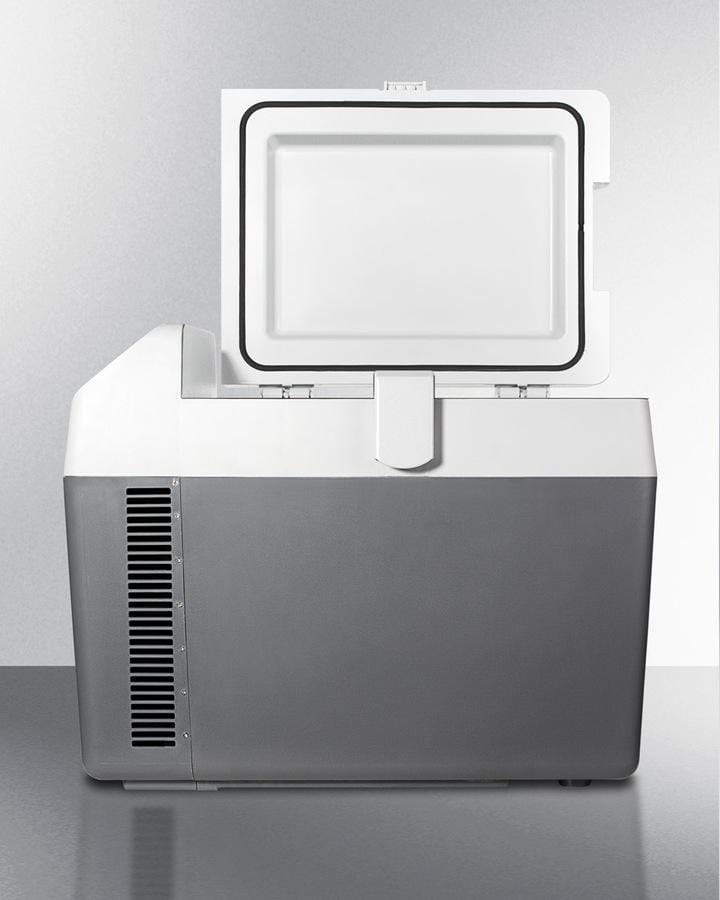 Summit Refrigeration + Cooling Summit Portable 12V/24V Cooler Capable of Operation as Refrigerator (2-8°C) or Freezer (-15°C) / SPRF26