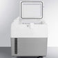Summit Refrigeration + Cooling Summit Portable 12V/24V Cooler Capable of Operation as Refrigerator (2-8°C) or Freezer (-15°C), with Factory-Installed Lock, Strap Handle, and Four Pre-Installed Wheels / SPRF36M2