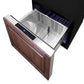 Summit Refrigeration + Cooling Summit Single Drawer All-Refrigerator Approved For Outdoor, Residential, and Commercial Use, Built-In Capable or Freestanding, with Digital Thermostat, Frost-Free Operation, and Panel-Ready Stainless Steel Drawer / FF1DSS
