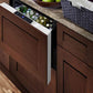 Summit Refrigeration + Cooling Summit Single Drawer All-Refrigerator Approved For Outdoor, Residential, and Commercial Use, Built-In Capable or Freestanding, with Digital Thermostat, Frost-Free Operation, and Panel-Ready Stainless Steel Drawer / FF1DSS