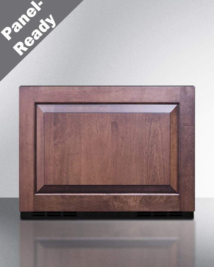 Summit Refrigeration + Cooling Summit Single Drawer All-Refrigerator Approved For Outdoor, Residential, and Commercial Use, Built-In Capable or Freestanding, with Digital Thermostat, Frost-Free Operation, and Panel-Ready Stainless Steel Drawer / FF1DSS
