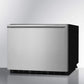Summit Refrigeration + Cooling Summit Single Drawer All-Refrigerator Approved For Outdoor, Residential, and Commercial Use, Built-In Capable or Freestanding, with Digital Thermostat, Frost-Free Operation, and Panel-Ready Stainless Steel Drawer / FF1DSS