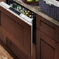 Summit Refrigeration + Cooling Summit Single Drawer All-Refrigerator Approved for Outdoor, Residential & Commercial Use, Built-In Capable or Freestanding, w/ Digital Thermostat, Frost-Free Operation & Panel-Ready SS Drawer w/ Oversized Front for Use in 24" Wide Spaces / FF1DSS24