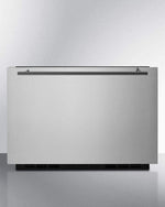 Summit Refrigeration + Cooling Summit Single Drawer All-Refrigerator Approved for Outdoor, Residential & Commercial Use, Built-In Capable or Freestanding, w/ Digital Thermostat, Frost-Free Operation & Panel-Ready SS Drawer w/ Oversized Front for Use in 24" Wide Spaces / FF1DSS24