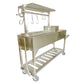 Tagwood Grills Tagwood BBQ Argentine Santa Maria Wood Fire & Charcoal Freestanding with Clamp Grill | 825 sq. in. of total grilling area | BBQ06SS