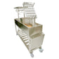 Tagwood Grills Tagwood BBQ Argentine Santa Maria Wood Fire & Charcoal Freestanding with Clamp Grill | 825 sq. in. of total grilling area | BBQ06SS