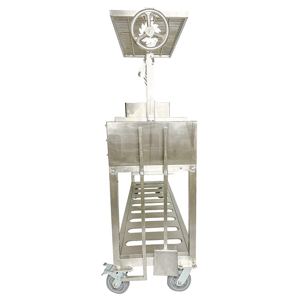 Tagwood Grills Tagwood BBQ Argentine Santa Maria Wood Fire & Charcoal Freestanding with Clamp Grill | 825 sq. in. of total grilling area | BBQ06SS