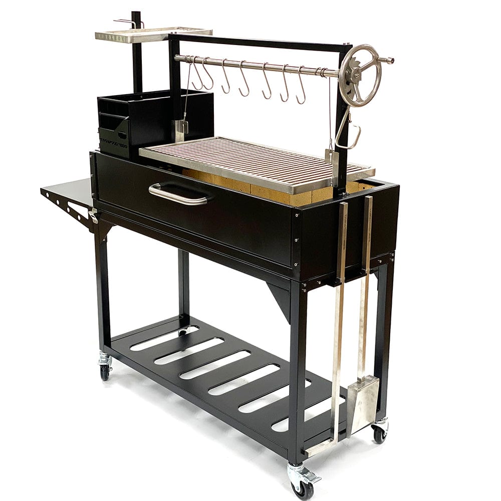 Tagwood Grills Tagwood BBQ Argentine Santa Maria Wood Fire & Charcoal Grill 1/8 Thickness | BBQ03SI