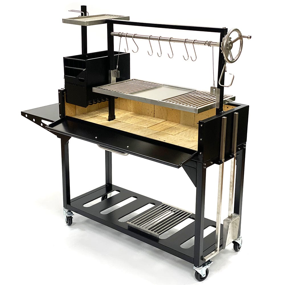 Tagwood Grills Tagwood BBQ Argentine Santa Maria Wood Fire & Charcoal Grill 1/8 Thickness | BBQ03SI