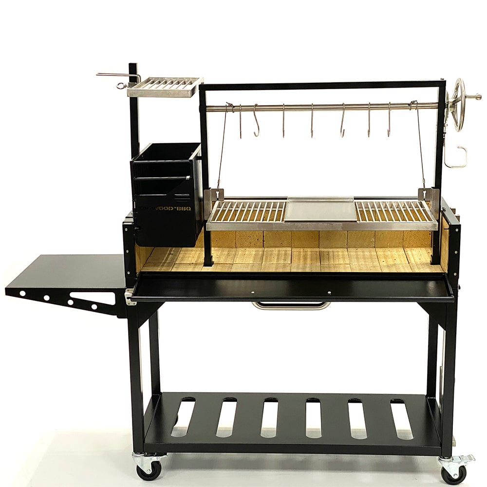 Tagwood Grills Tagwood BBQ Argentine Santa Maria Wood Fire & Charcoal Grill 1/8 Thickness | BBQ03SI