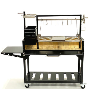 Tagwood Grills Tagwood BBQ Argentine Santa Maria Wood Fire & Charcoal Grill 1/8 Thickness | BBQ03SI