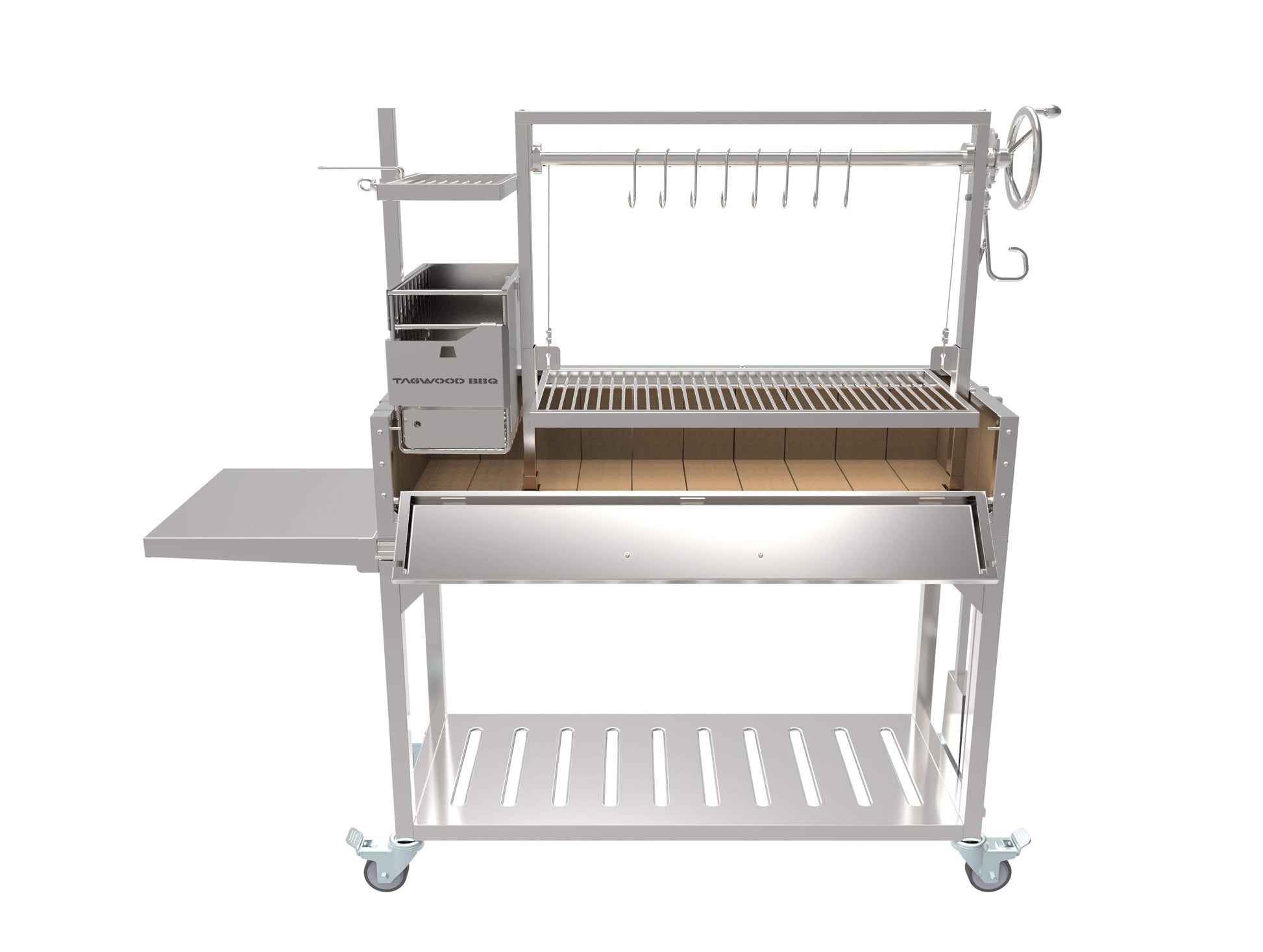 Tagwood Grills Tagwood BBQ Argentine Santa Maria Wood Fire & Charcoal Grill | BBQ03SS