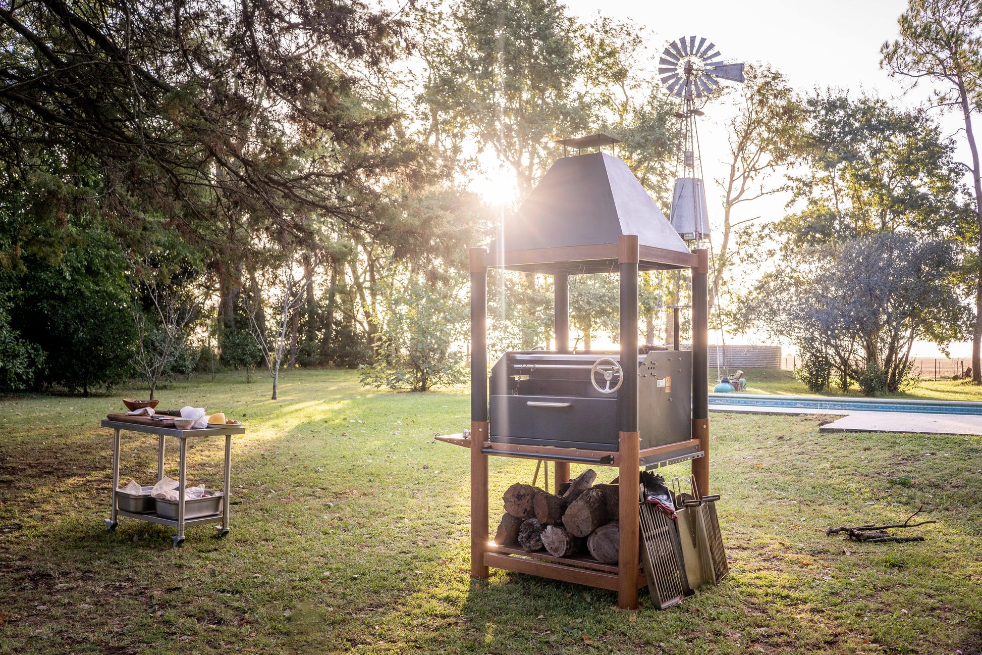 Tagwood Grills Tagwood BBQ Argentine Wood Fire & Charcoal Grill | BBQ02SI